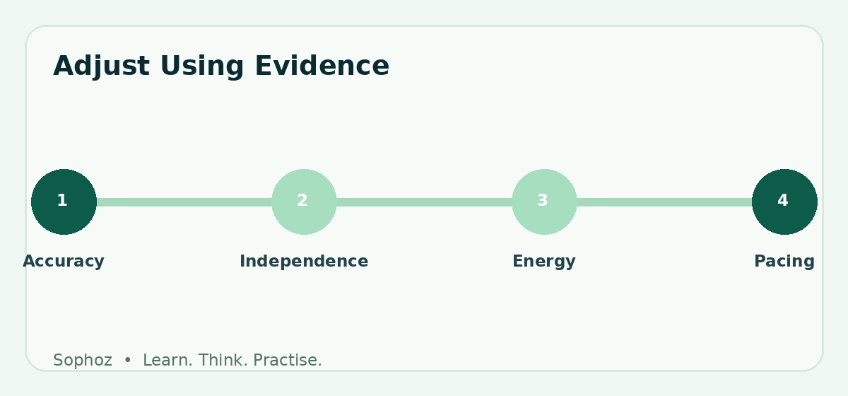 Adjust Using Evidence