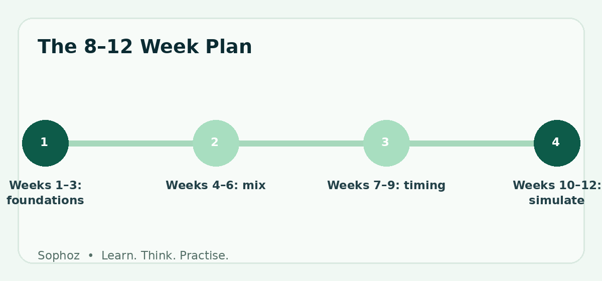 The 8–12 Week Plan
